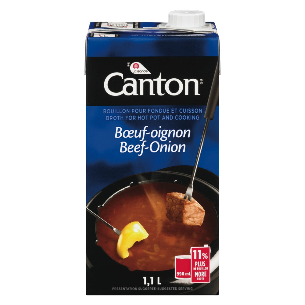 CANTON BOUILLON FONDUE BOEUFOIGNON, 1.1L— Marché Nuvo