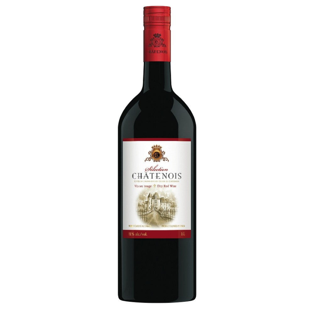 SÉLECTION CHATENOIS VIN ROUGE CANADA - FRUITÉ ET LÉGER , 1 L 