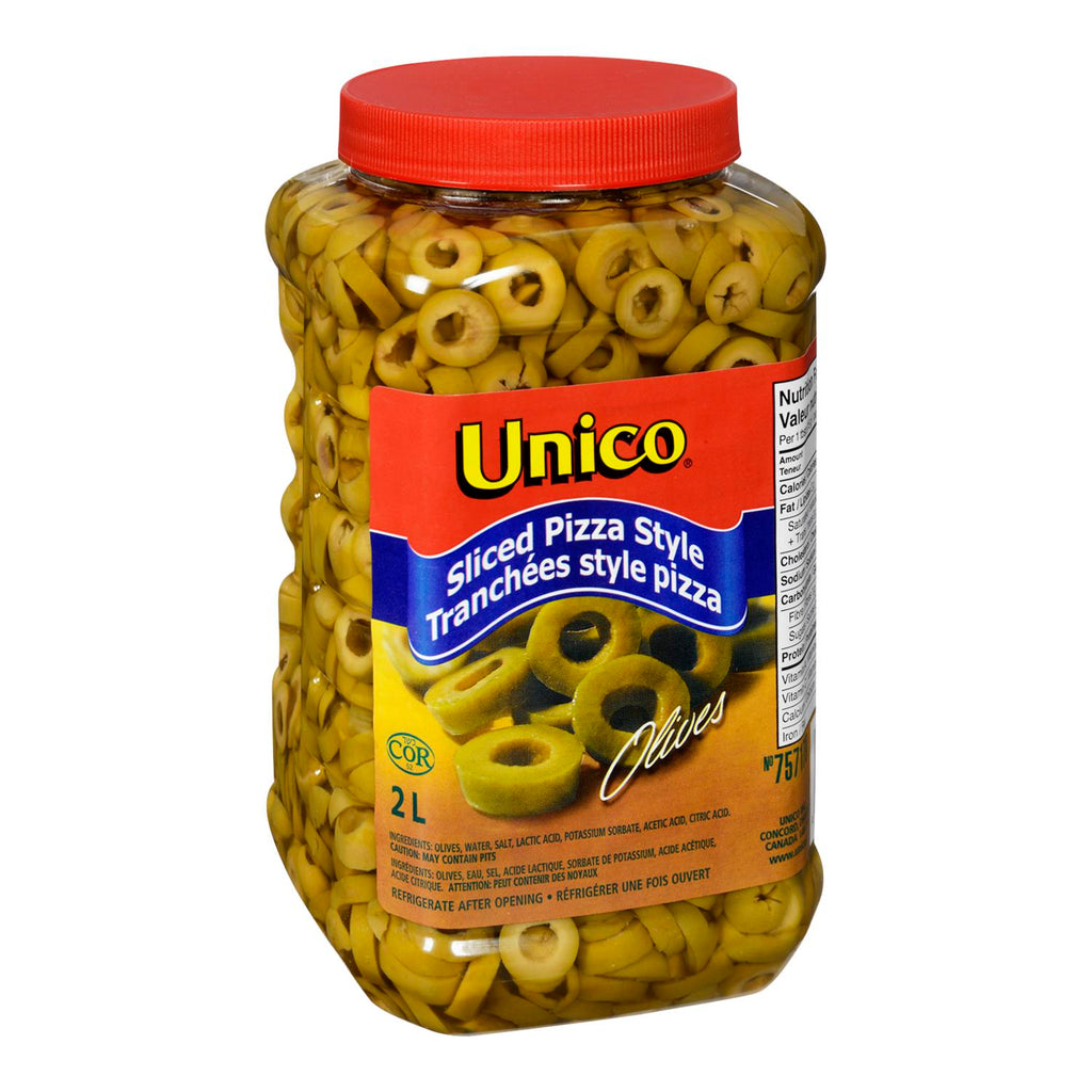 UNICO OLIVES TRANCHEES STYLE PIZZA, 2 L— Marché Nuvo
