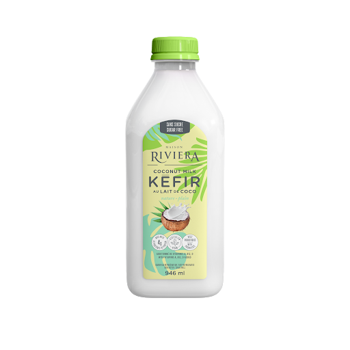 Riviera, Natural Coconut Milk Kefir, 946 Ml — Marché Nuvo