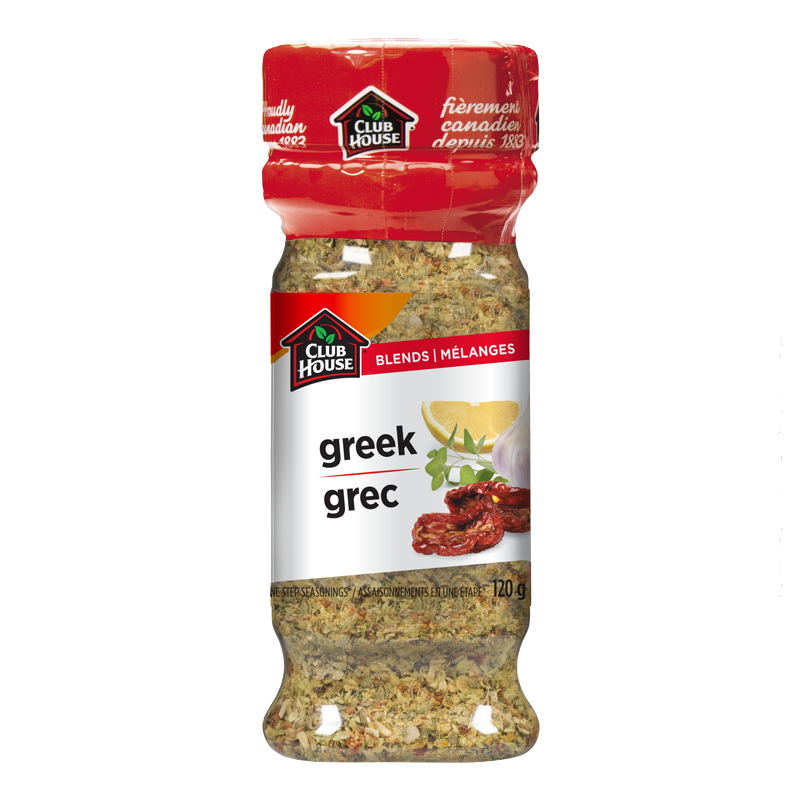 CLUB HOUSE, ASSAISONNEMENT GRECQUE, 120 G— Marché Nuvo