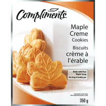 COMPLIMENTS BISCUITS CRM FEUILLE ERABLE 350 G