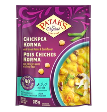 PATAK'S, POIS CHICHES KORMA, 285 G