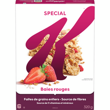 KELLOGG'S CEREAL SPECIAL K RED BERRY, 320 G