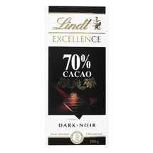 LINDT EXCELLENCE CHOCOLATE 70% COCOA 100 G