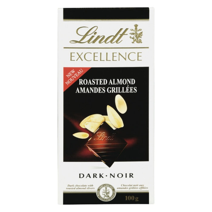 LINDT EXCELLENCE ROASTED ALMONDS 100 G