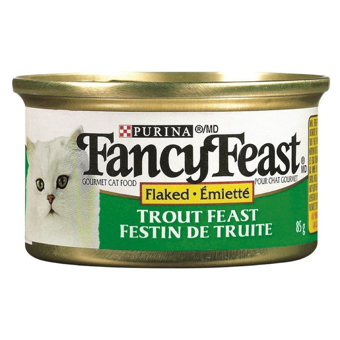 FANCY FEAST CAT FOOD TROUT FLAKE 85 G