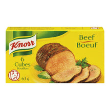 KNORR CONCENTRATED BEEF STOCK 6 CUBES 63 G