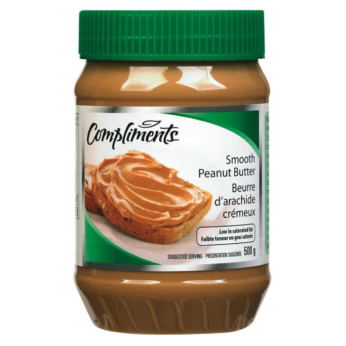 COMPLIMENTS PEANUT BUTTER CREAMY 500 G