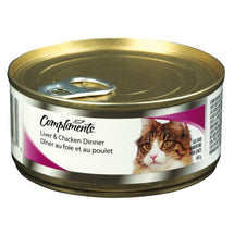 COMPLIMENTS CAT FOOD LIVER CHICKEN 156 G