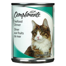 COMPLIMENTS CAT FOOD SEAFOOD 374 G
