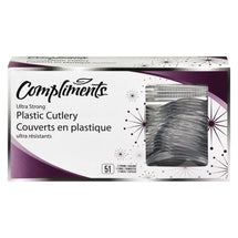 COMPLIMENTS PLASTIC UTENSILS ASSORTED 51 ONE