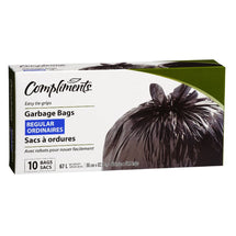 COMPLIMENTS GARBAGE BAGS ORDINARY BLACK 67L 10 ONE