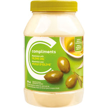 COMPLIMENTS, OLIVE OIL MAYONNAISE, 890 ML