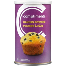 COMPLIMENTS, BAKING POWDER, 225G