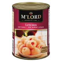 M'LORD, WHOLE LYCHEES, 560 ML