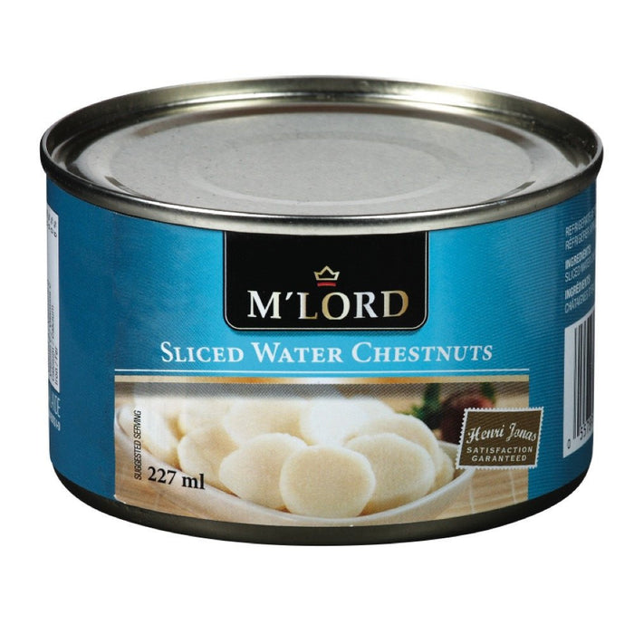M'LORD WATER CHESTNUTS SLICED 227 ML