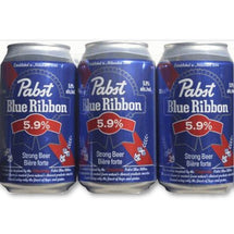 PABST BEER BLUE RIBBON DRY 6X355 ML