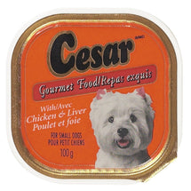 CESAR DOG FOOD CHICKEN LIVER 100 G