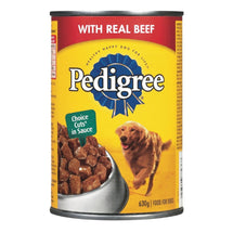PEDIGREE DOG FOOD BEEF DOG FOOD WITH SAUCE 630 G