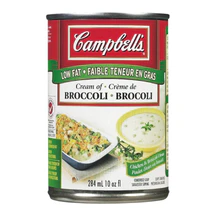 CAMPBELL'S CONDENSED SOUP LOW-FAT CREAM OF BROCCOLI SOUP 284 ML