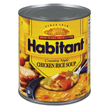 HABITANT CHICKEN AND RICE SOUP 796 ML