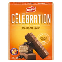 LECLERC, CELEBRATION WAFER WITH COFFEE AND MILK CHOCOLATE, 240 G
