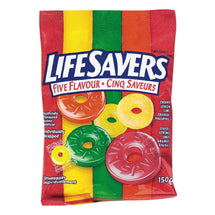 LIFE SAVERS CANDY 5 FLAVORS 150 G