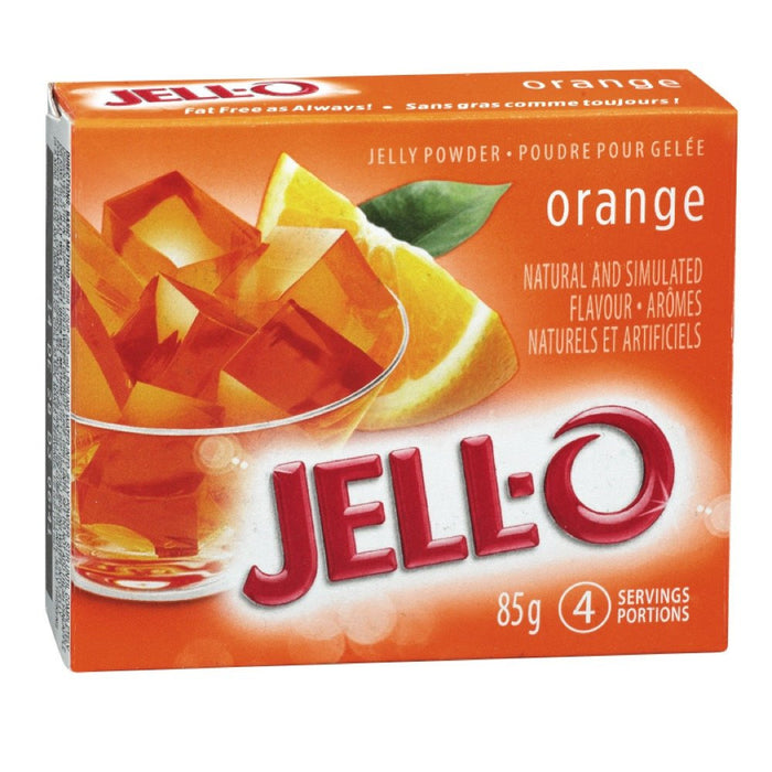 JELL-O POWDER FOR ORANGE JELLY 85 G