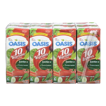 OASIS COCKTAIL 10 VEGETABLES 8x200 ML