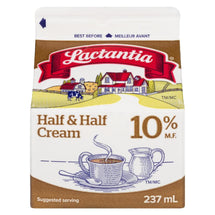 LACTANTIA, COFFEE CREAMER 10%, 237 ML