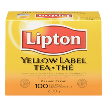 LIPTON TEA YELLOW LABEL 100 UN