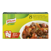 KNORR BEEF STOCK CUBES 80 G