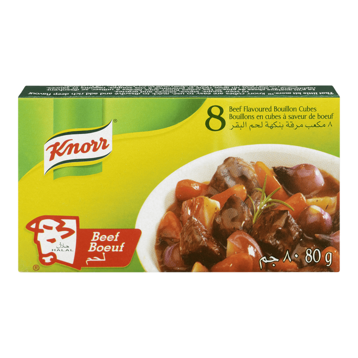 KNORR BEEF STOCK CUBES 80 G