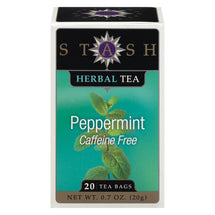 STASH PEPPERMINT HERBAL TEA 20 UN