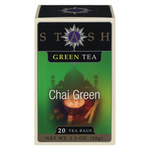 STASH GREEN CHAI TEA 20 UN