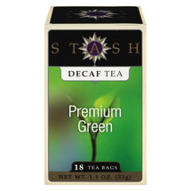 STASH DECAFFEINATED GREEN TEA 18 UN