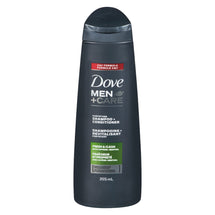 DOVE MEN +CARE CONDITIONING SHAMPOO FORTIFYING FRESHNESS CLEAN 355 ML