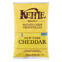 KETTLE CHIPS NEW YORK CHEDDAR CHEESE, 220 G