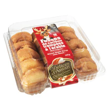 DELICACIES OF YESTERYEAR, MINI MAPLE DOUGHNUTS, 225G