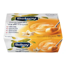 BELSOY FRENCH VANILLA PUDDING 125 G