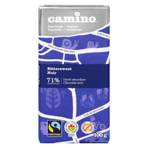 CAMINO DARK CHOCOLATE, 71% ORGANIC, 100G