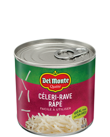 DELMONTE, CELERY ROOT, GRATED, 398 ML