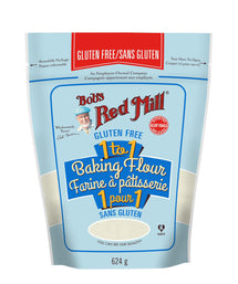 BOB'S RED MILL, GLUTEN-FREE PASTRY FLOUR 1 TO 1, 624G