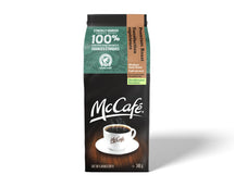 MCCAFE, GROUND DECAFFEINATED COFFEE, MEDIUM-BLACK, 340 G