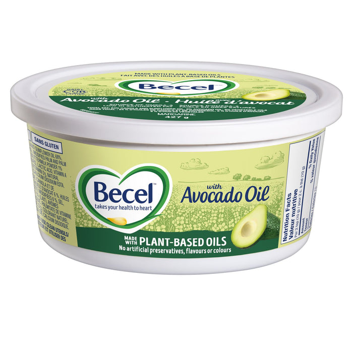 BECEL, MARGARINE WITH AVOCADO OIL, 454 G