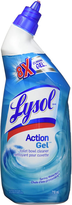 LYSOL, SPRING WATER LIQUID BOWL CLEANER, 710 ML