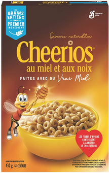 GENERAL MILLS, HONEY AND NUT CHEERIOS, 430G