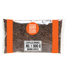 AGROFUSION, BROWN LENTILS, 900G
