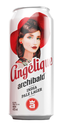 ARCHIBALD, ANGELIC 5.2% INDIA PALE LAGER CAN, 473ML